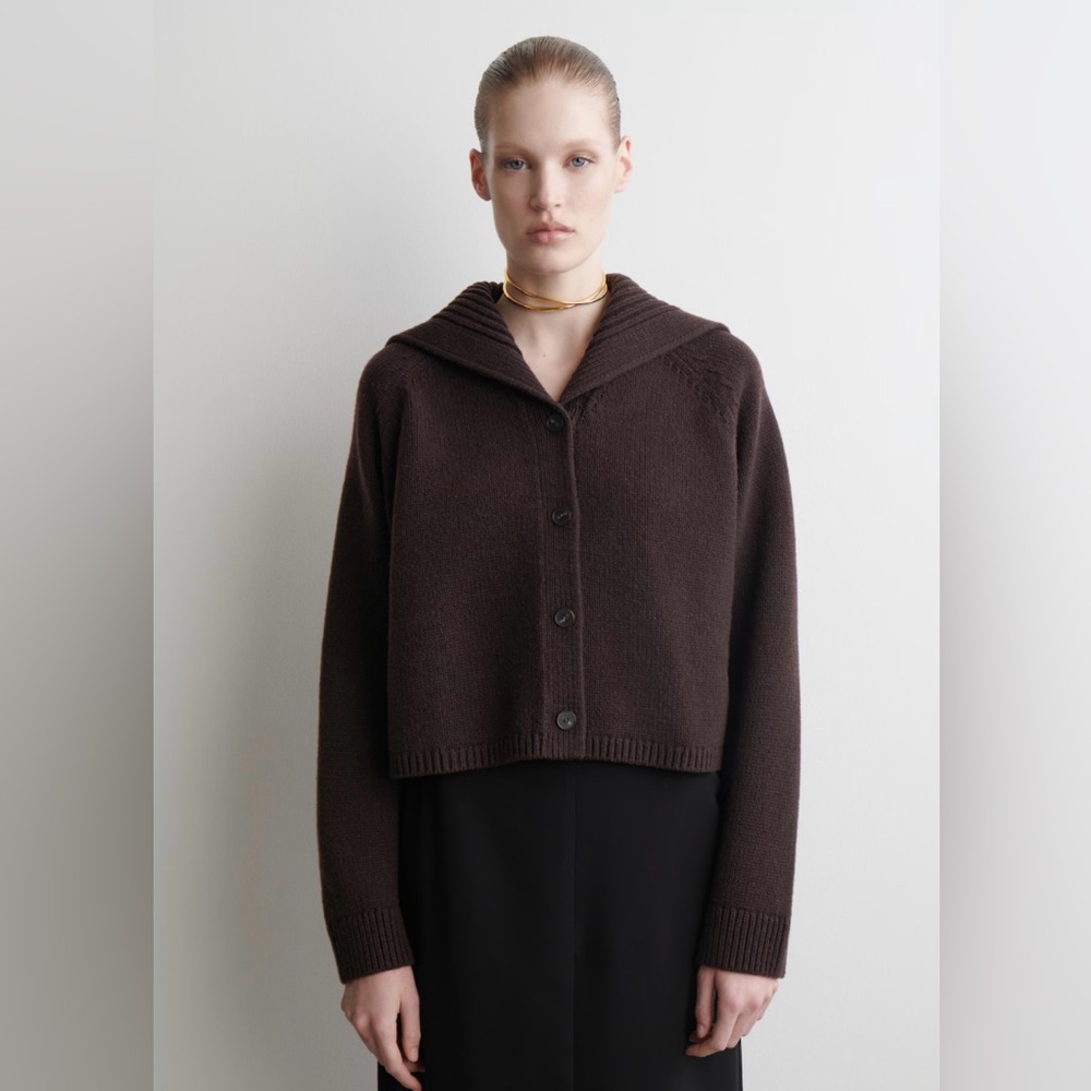 NWT COS 100% Wool Cardigan